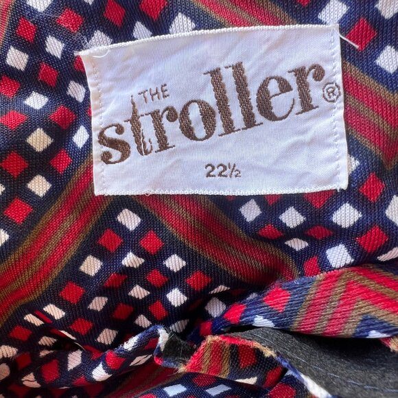 60's The Stroller - Half Zip Up Dress - Abstract Print - Size Large - XLarge - Picture 9 of 9